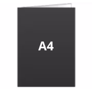 Folders in A4 formaat gedrukt door Print aan Zee