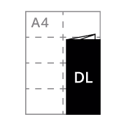 DL / US formaat met compacte indeling