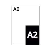 A2 formaat voor gerichte promotie