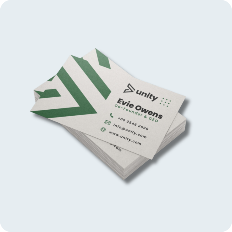 Milieuvriendelijke visitekaartjes