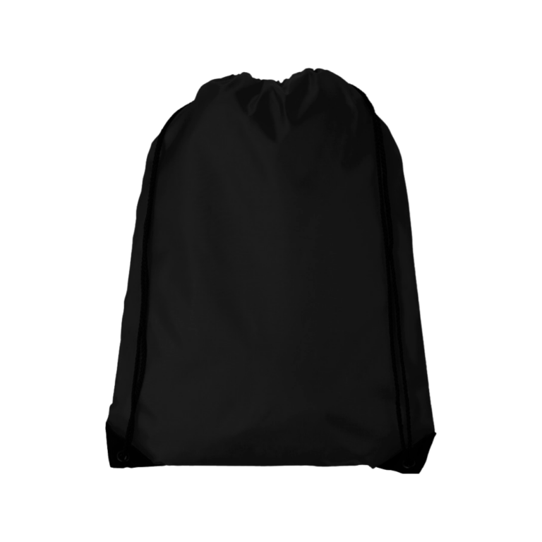 Oriole polyester rugzak met zwarten hoeken