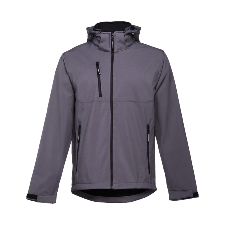 TH Clothes Zagreb Softshell-jas met capuchon