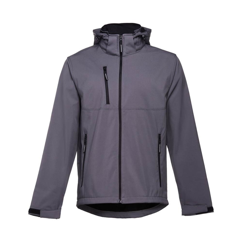 TH Clothes Zagreb Softshell-jas met capuchon