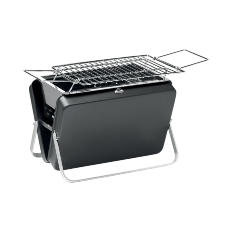 RVS draagbare barbecue