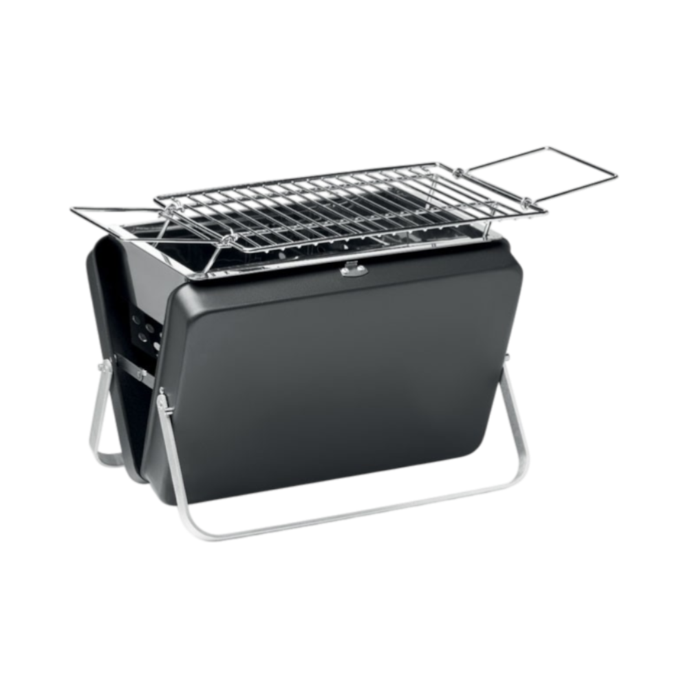 RVS draagbare barbecue