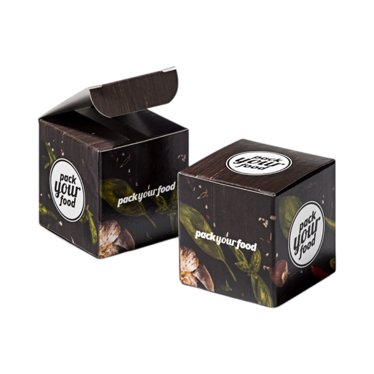 Cube Food Box Medium 5 x 5 x 5 cm