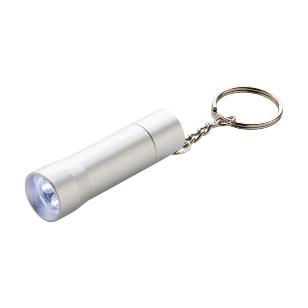 Duurzame mini-zaklamp met sleutelhanger