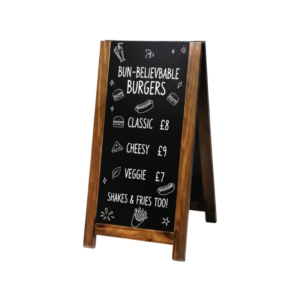Natura Krijt A-bord antiek