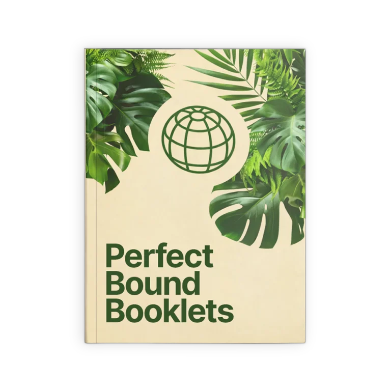 Gelijmde brochures