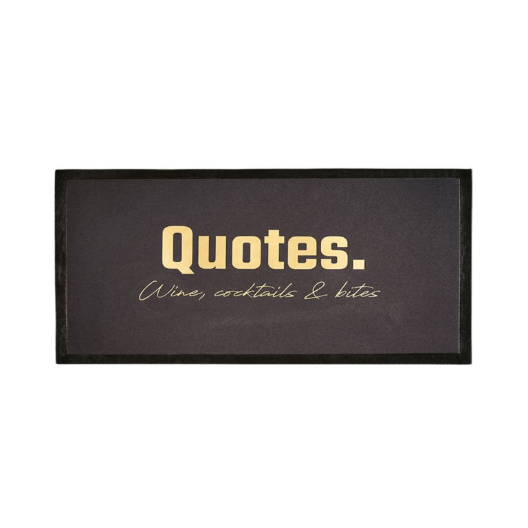 Premium bar- en toonbankmat