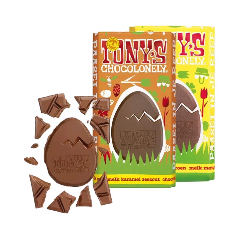 Tony’s Chocoladereep voor Pasen