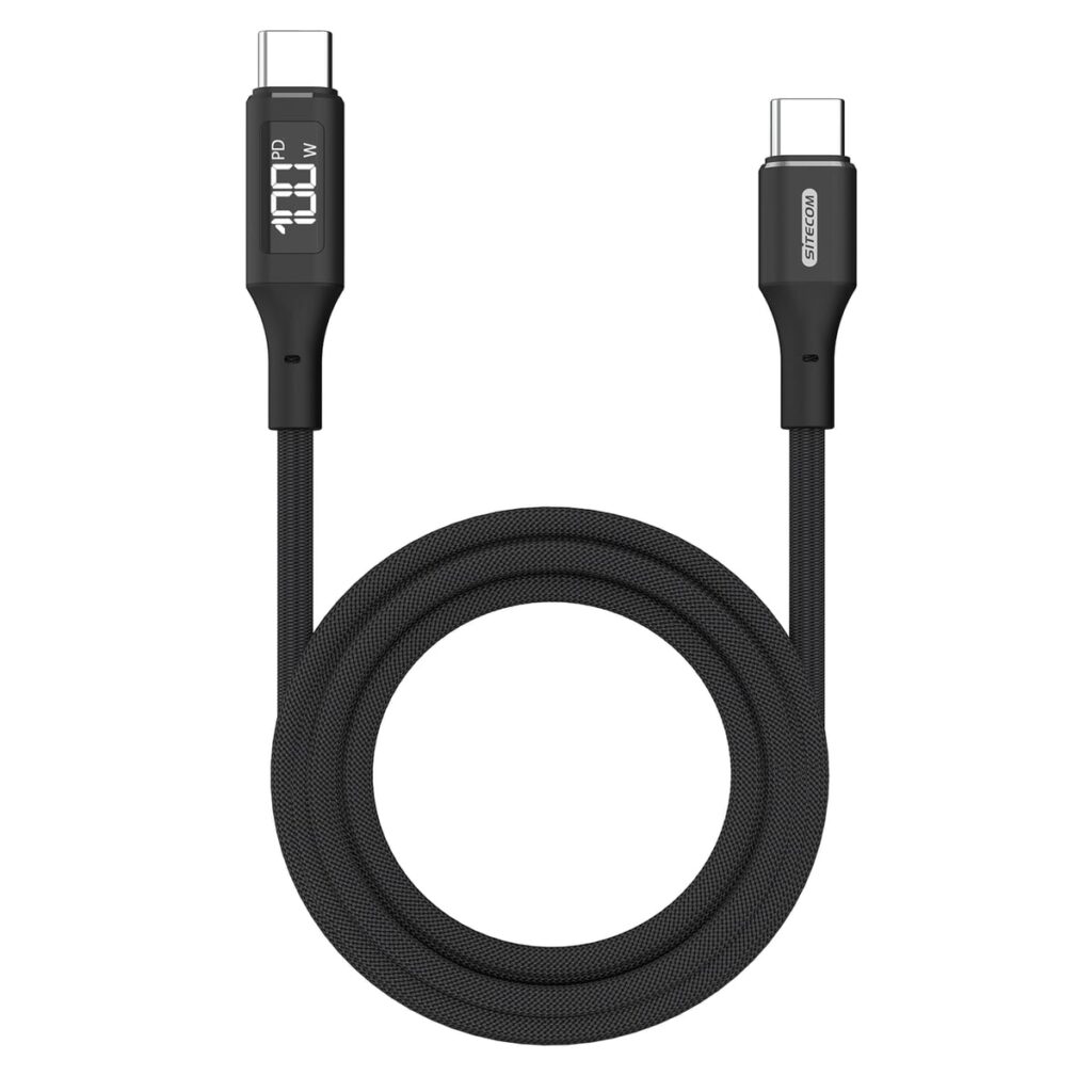 Sitecom Sitecom CA-1005 USB-C to USB-C Power cable with LED display