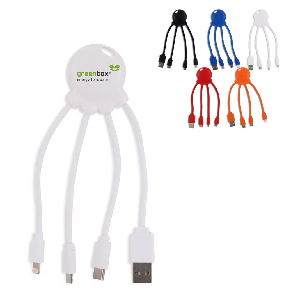 Xoopar 2087 | Xoopar Eco Octopus Oplaadkabel