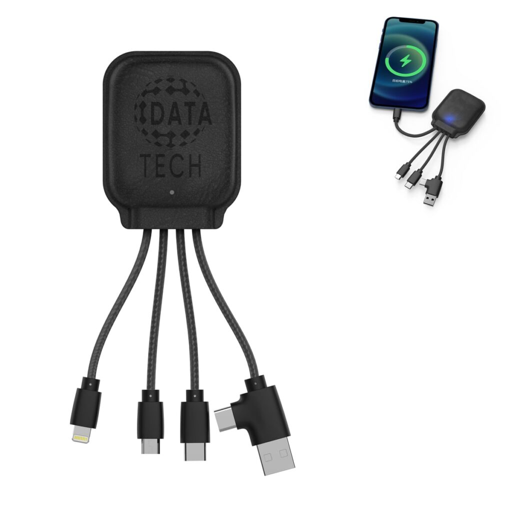 Xoopar 4001 | Xoopar Iné Gamma NFC Powerbank met Oplaadkabels 3000mAh