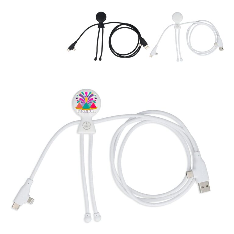 Xoopar Mr. Bio Long 60 W PD Multi Oplaadkabel 1.2 Meter