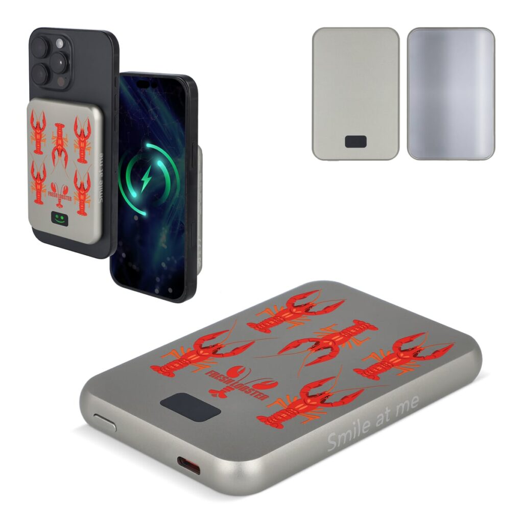 Xoopar Xoopar Smile Wireless Mirror Powerbank Geschikt voor MagSafe 5000 mAh