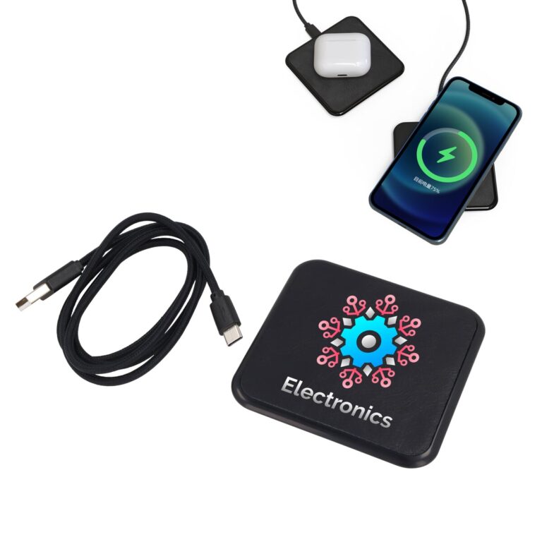 2259 | Xoopar Iné Wireless Fast Charger – Recycled Leather 15W
