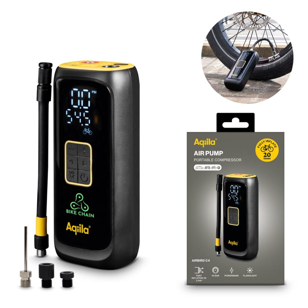Aqiila Aqiila Airbird C4 draagbare compressor