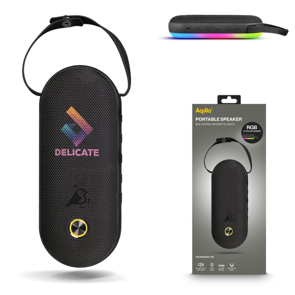 Aqiila Aqiila Soundbird CM Bluetooth Speaker 30W met RGB-verlichting