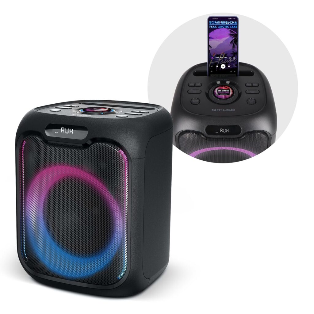 Muse M-1803 | Muse Party Speaker met Microfoon 150W