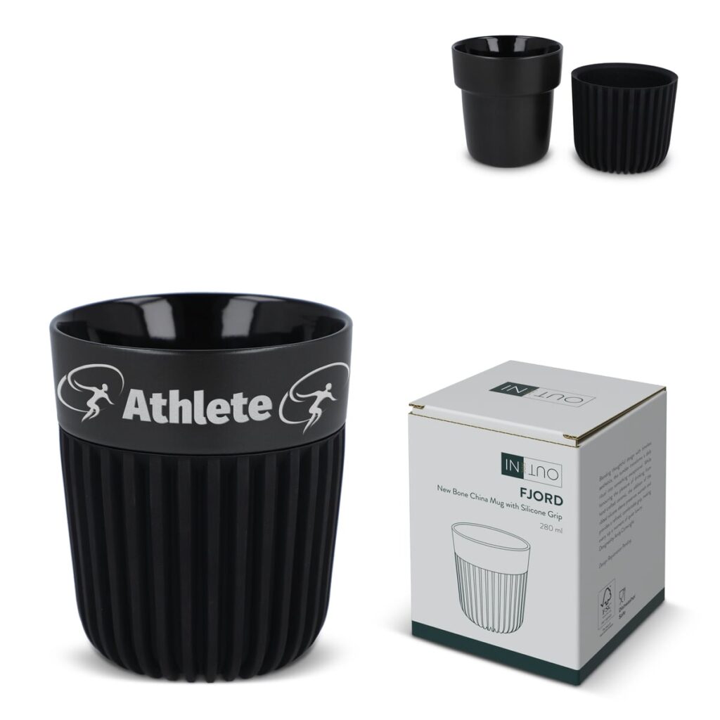 InSideOut InSideOut All Black Premium Mug Fjord 280ml