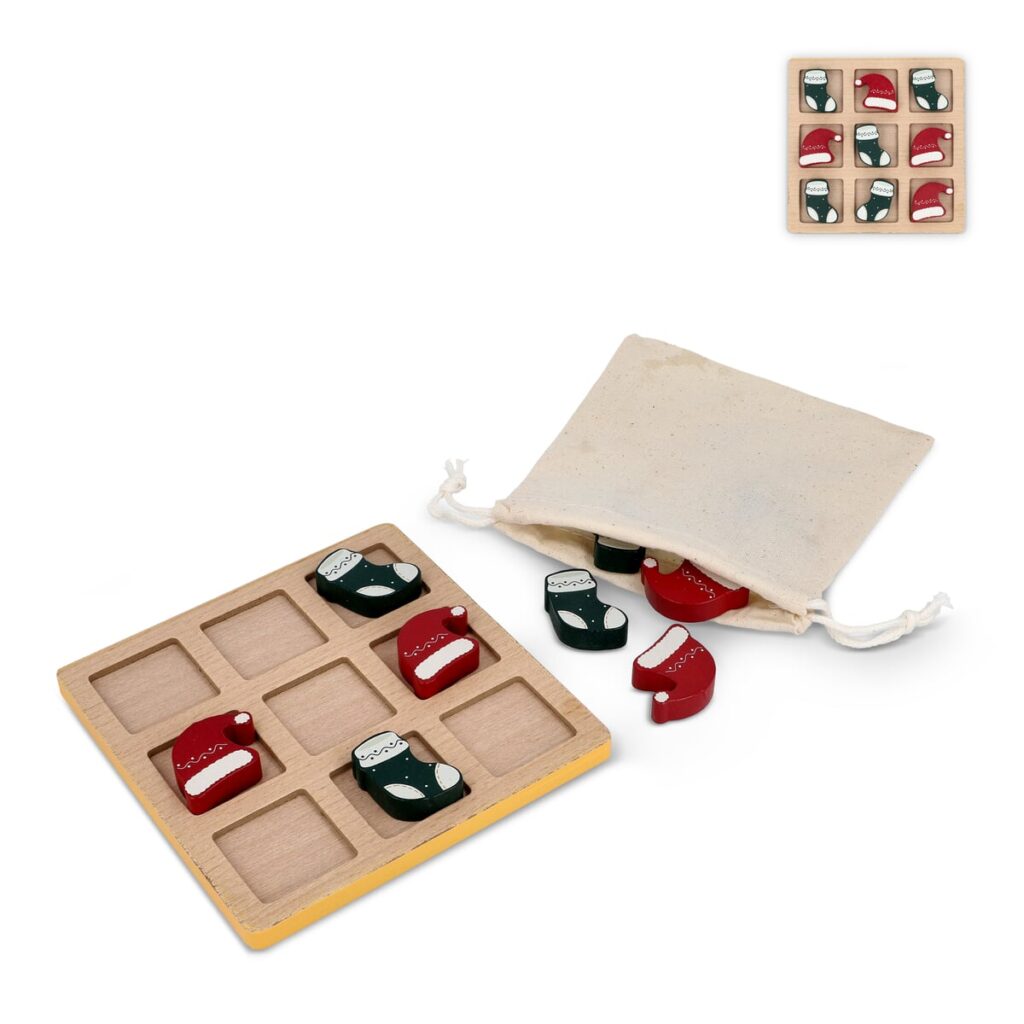 InSideOut InSideOut Houten Kerstmis tic-tac-toe