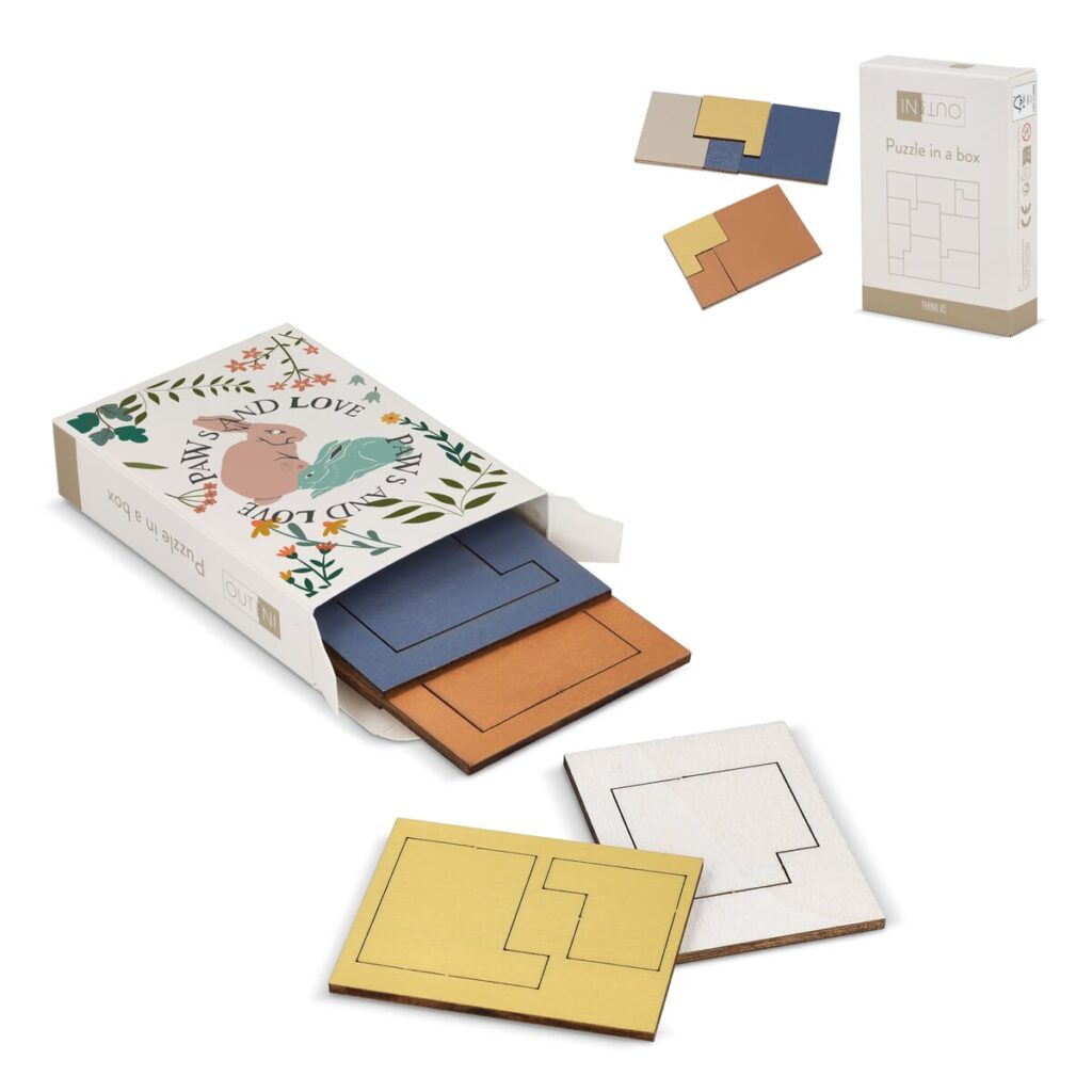 InSideOut InSideOut Houten Matchbox think IQ puzzel