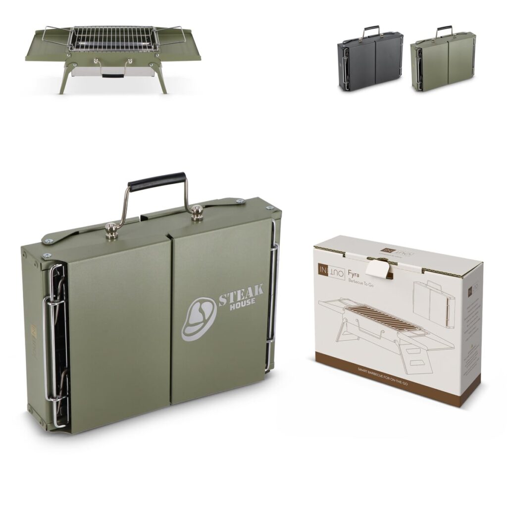 InSideOut InSideOut Draagbare BBQ Fyra