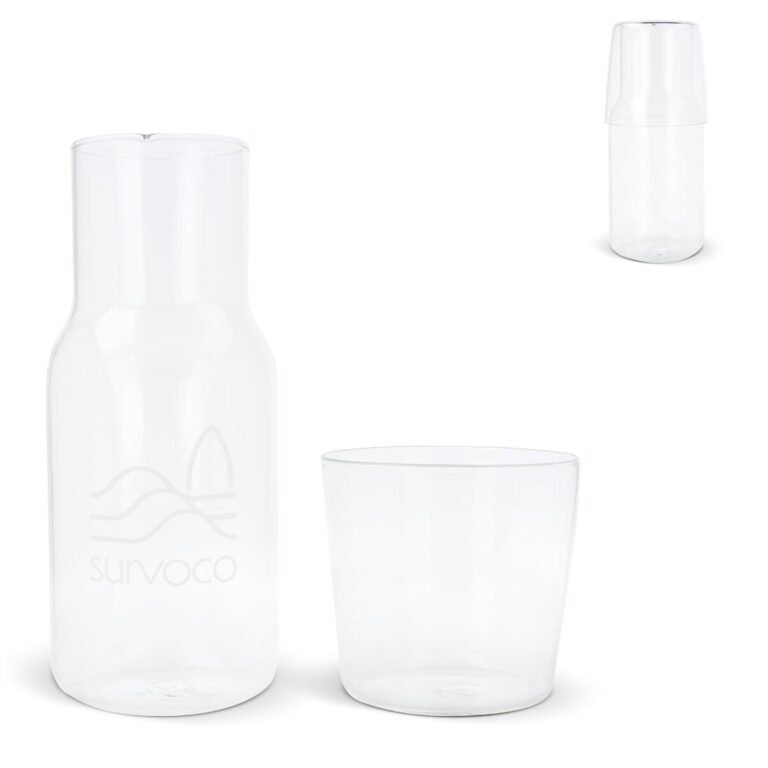 Caraffe 550ml en drinkglas 250ml set