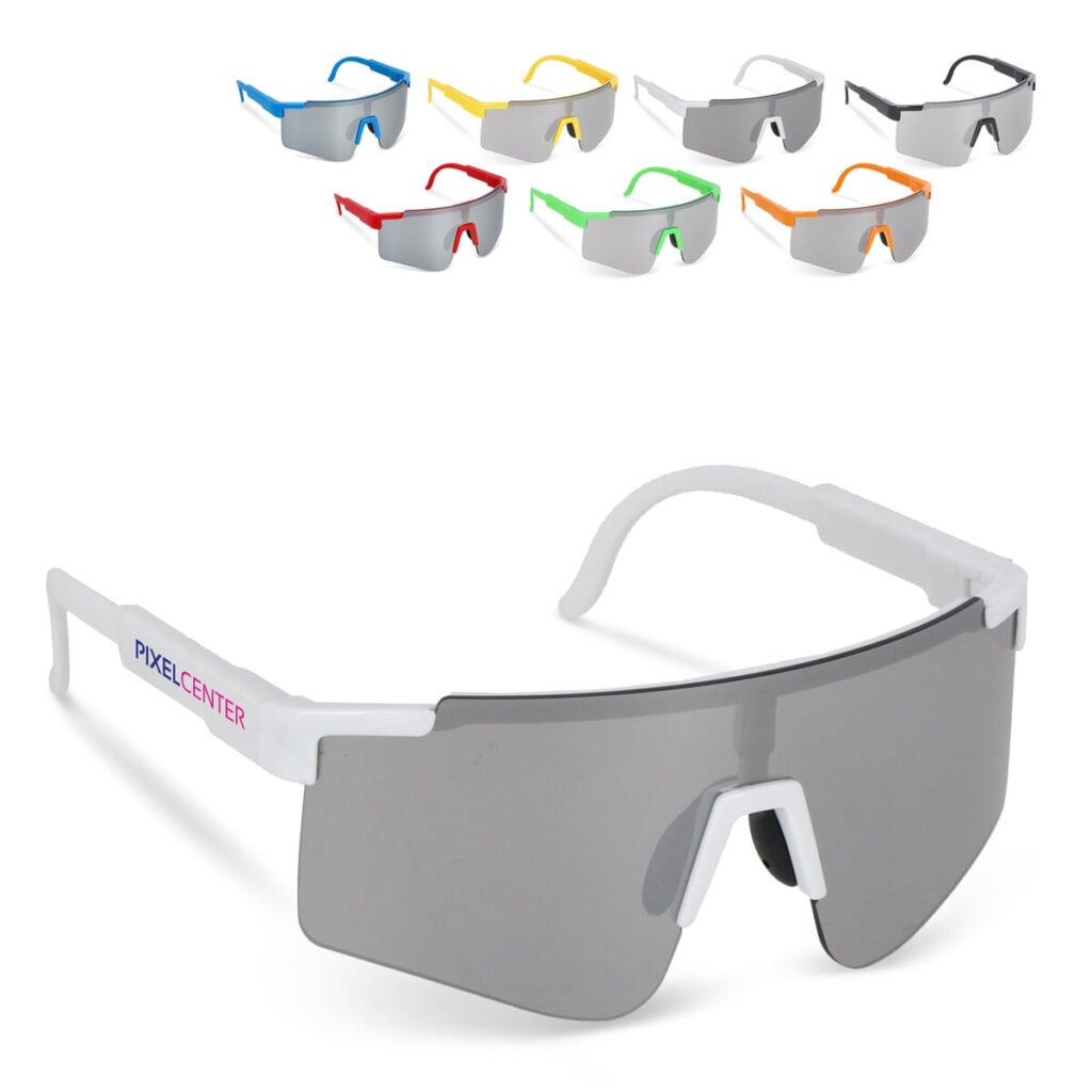 Tom R-PC sportzonnebril met spiegelende glazen UV400