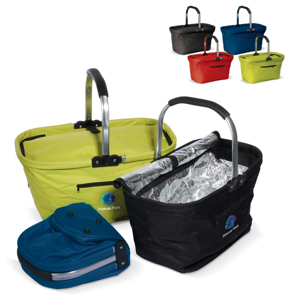 Picknickmand opvouwbaar 2-in-1 koeltas 600D