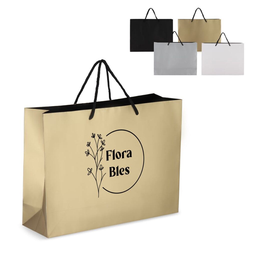 Papieren cadeautas 40 x 12 x 30cm 200g/m²