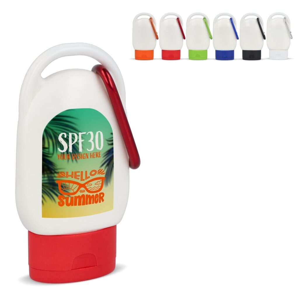 Zonnebrandlotion met Karabijnhaak SPF30 Gerecycled Materiaal 30ml