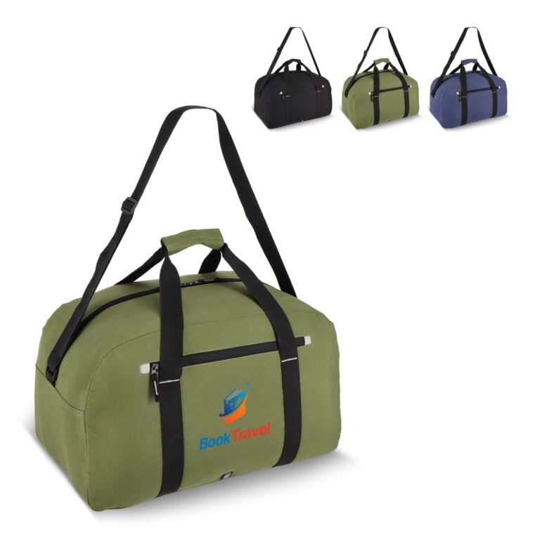 600D gerecycled PET Nevada sport- en reistas 53 x 27 x 30 cm 35 L