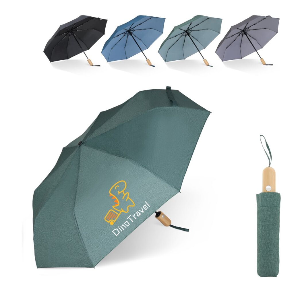 Opvouwbare paraplu 21” R-PET auto open