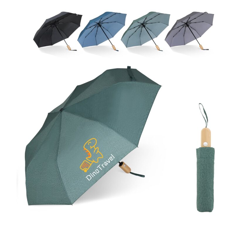 Opvouwbare paraplu 21” R-PET auto open