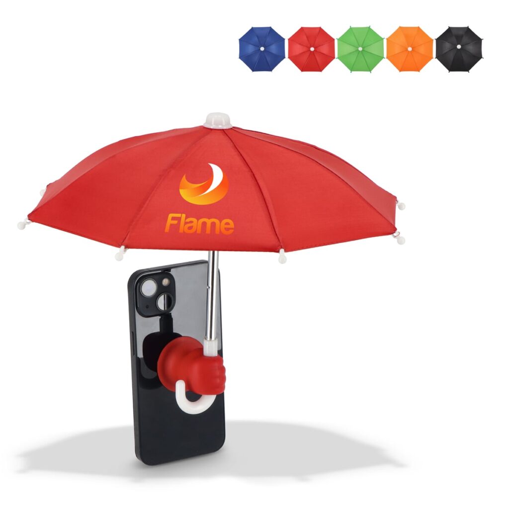 Telefoonparaplu met zuignaphouder
