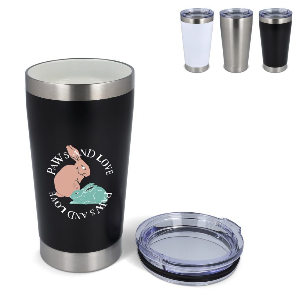 T-ceramic T-ceramic thermosbeker met deksel Cango 500ml