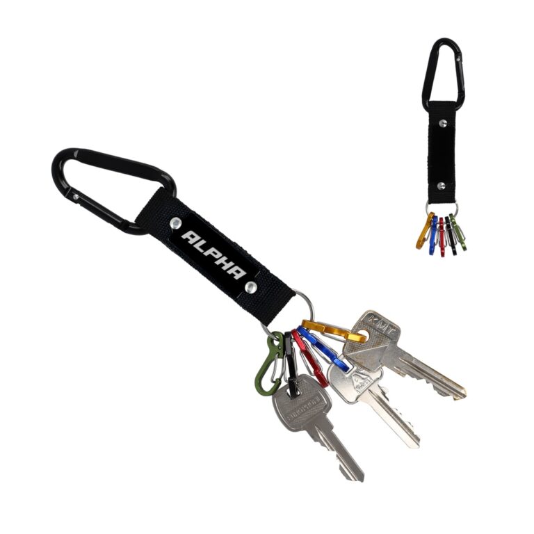 Karabijnhaak sleutelhanger
